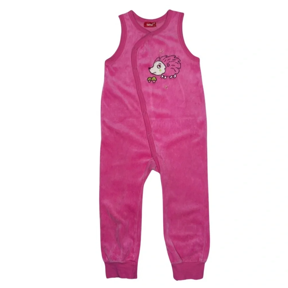 Tutta Velour Hedgehog‎ Romper